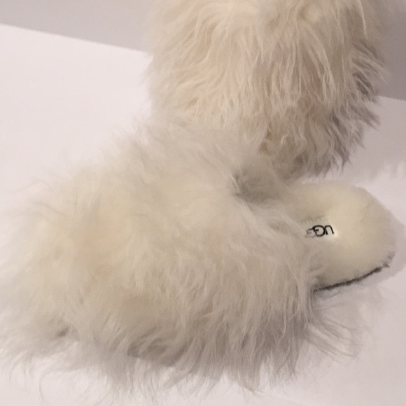 UGG FLUFF MOMMA MONGOLIAN CLOG - Picture 6 of 8